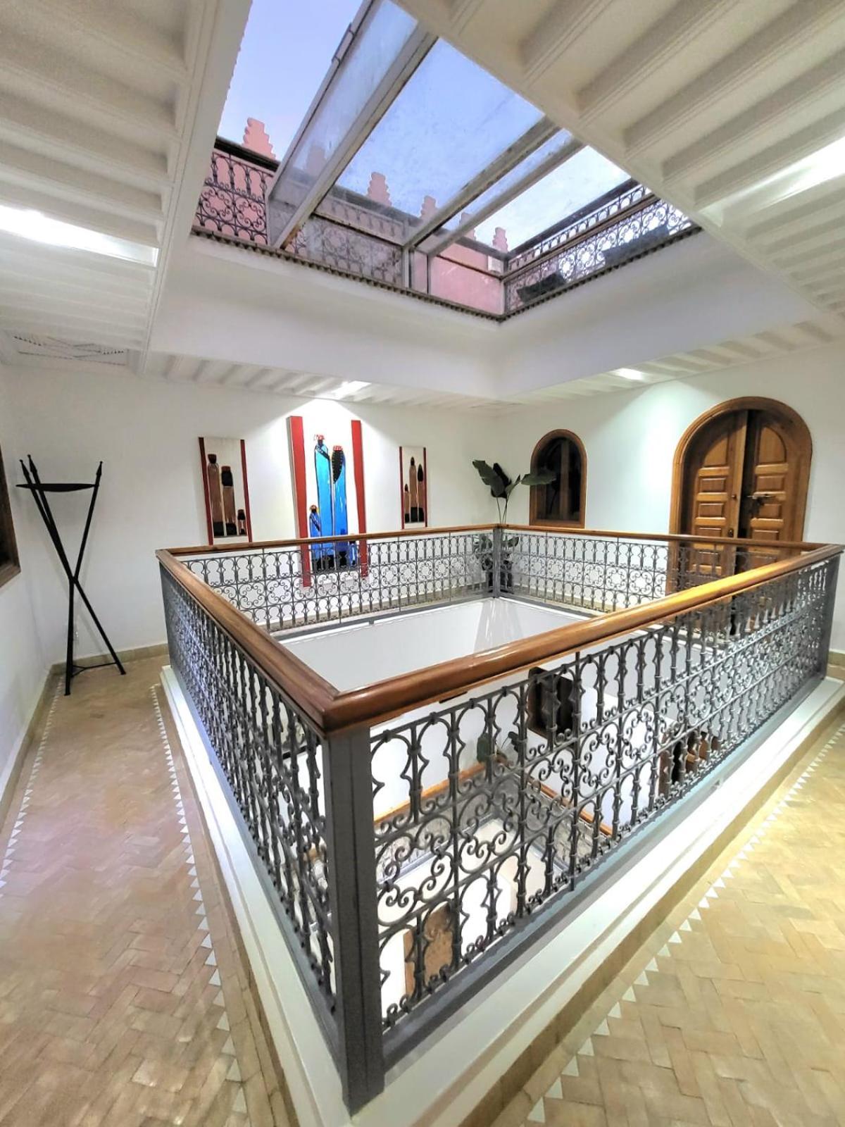 Riad Melilo Avec Piscine Chauffee Marrakesh Esterno foto