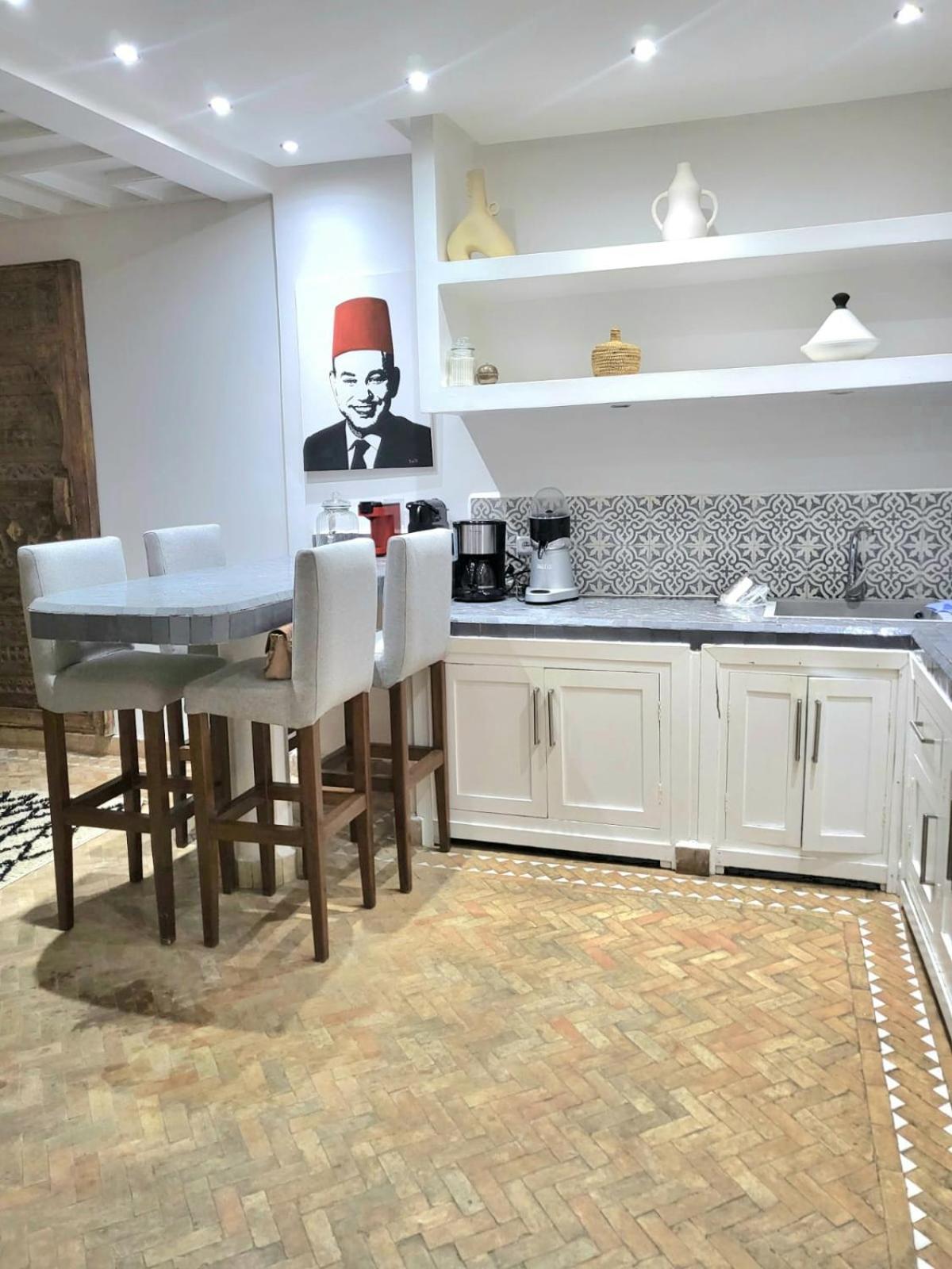 Riad Melilo Avec Piscine Chauffee Marrakesh Esterno foto