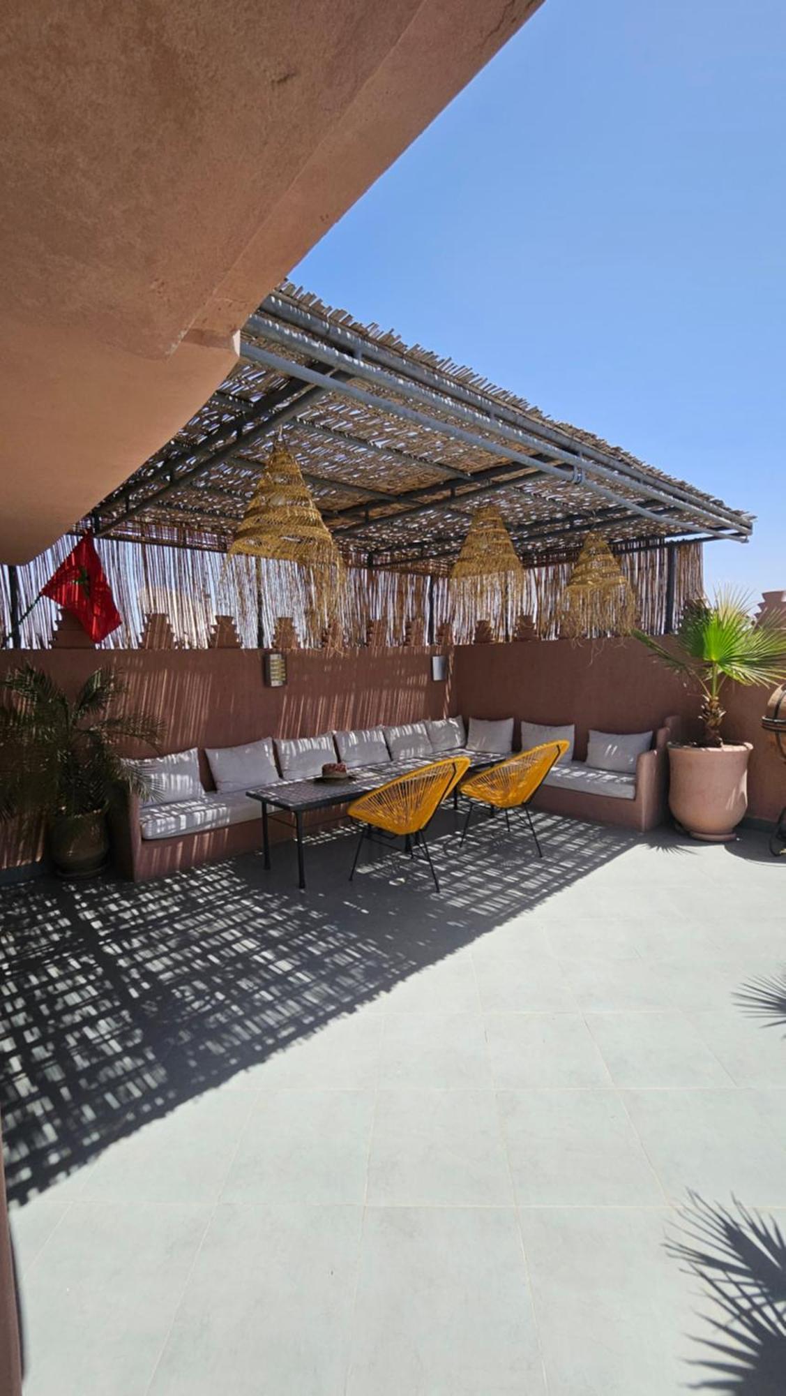 Riad Melilo Avec Piscine Chauffee Marrakesh Esterno foto